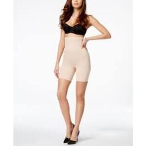 SPANX Higher Power Shorts Shapewear Size Large L Tummy Control Thighs